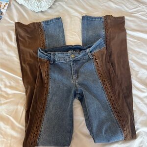 I.AM.GIA  Blue and Brown Women's Jeans